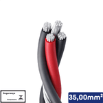 Cabo Multiplexado Quadruplex Alumínio 35,00 mm² 0,6/1kV- Vendido por metro