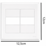 PLACA 4X4 COM SUPORTE 2 MODULOS EVIDENCE FAME 104.2891.0