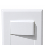 INTERRUPTOR SIMPLES 16A/250V~ E TOMADA 2P+T 20A/250V~ DISTANCIADOS EVIDENCE 10329184 FAME 103.2918.4