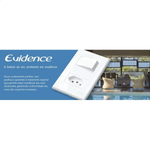 INTERRUPTOR SIMPLES 16A/250V~ E TOMADA 2P+T 20A/250V~ DISTANCIADOS EVIDENCE 10329184 FAME 103.2918.4