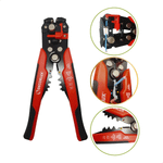 ALICATE DESENCAPADOR E CRIMPADOR, EM ACO, 8-205MM DECORLUX AD0203