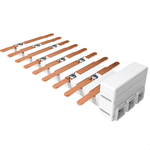 KIT BARRAMENTO 18 DISJ GS 100A TRI MORATORI B18GS100T