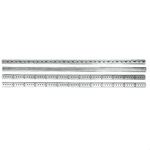 TRILHO 35MM 1M DIN GALVANIZADO LISO MORATORI TD100L