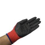 LUVA POLIESTER LATEX CORRUGADA PRETA 8 WURTH 0899408208