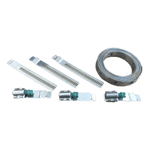 KIT ABRAÇADEIRA COMPLETO CARB.  SUPRENS KSC