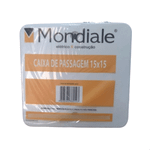 CAIXA DE PASSAGEM 15X15 PVC MONDIALE 0725