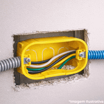 CAIXA DRYWALL 4X2 AM MONDIALE 0600