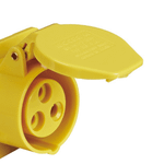 TOMADA INDUSTRIAL EMBUTIR TEWD 16 A 3 POLOS 4h 100-130 Vca/cc WEG 14684934