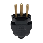 PLUGUE MACHO 180 2P T 20 A/250 VCA PRETO 450-2 WEG 13302063