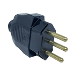 PLUGUE MACHO 180 2P T 20 A/250 VCA PRETO 450-2 WEG 13302063