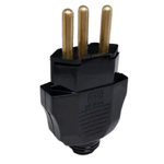 PLUGUE MACHO 180 2P T 20 A/250 VCA PRETO 450-2 WEG 13302063