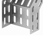 CURVA VERTICAL EXTERNA 45 U 100 X 100  PERFIL LIDER $24653