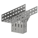TE VERTICAL DE DESCIDA U 100 X 100  PERFIL LIDER $24841