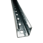 CANALETA PERFILADO PERFURADA REFORCADA 38 X 38 X 6000 PERFIL LIDER 044901