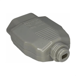 PLUGUE FEMEA 180 2P T 10 A/250 VCA CINZA 838-2 WEG 13303184