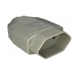 PLUGUE FEMEA 180 2P T 10 A/250 VCA CINZA 838-2 WEG 13303184