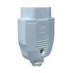 PLUGUE FEMEA 180 2P T 10 A/250 VCA BRANCO 837-2 WEG 13303182