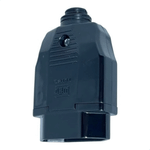 PLUGUE FEMEA 180 2P T 10 A/250 VCA PRETO 836-2 WEG 13303178