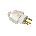 PLUGUE MACHO 180 2P T 20 A/250 VCA BRANCO 451-2 WEG 13302089