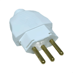 PLUGUE MACHO 180 2P T 20 A/250 VCA BRANCO 451-2 WEG 13302089