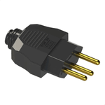 PLUGUE MACHO 180 2P T 10 A/250 VCA PRETO 360-2 WEG 13302033