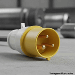 PLUGUE INDUSTRIAL PIWD 16 A 3 POLOS 4h 100-130 Vca/cc 14684403 WEG
