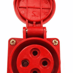 TOMADA INDUSTRIAL SOBREPOR TSWD 32 A 4 POLOS 9h 200-250 Vca/cc 14684685 WEG