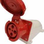 TOMADA INDUSTRIAL SOBREPOR TSWD 32 A 4 POLOS 9h 200-250 Vca/cc 14684685 WEG