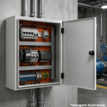 QUADRO DE COMANDO 500X400X200 MORATORI QC504020