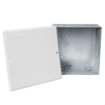 CAIXA PASSAGEM 200X200X85 SOBREPOR BRANCA MORATORI 2003B