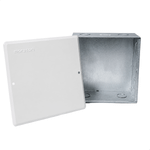 CAIXA PASSAGEM 150X150X75 SOBREPOR BRANCA MORATORI 2002B