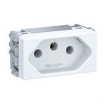 MODULO TOMADA DE ENERGIA 2P T 20 A/250 VCA ESATTA BRANCO WEG 16025508