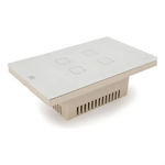 INTERRUPTOR TOUCH 4 BOTOES WI-FI RF COM PLACA 4X2 WHOME BRANCO 16638089 WEG WEG 16638089