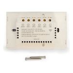 INTERRUPTOR TOUCH 4 BOTOES WI-FI RF COM PLACA 4X2 WHOME BRANCO 16638089 WEG WEG 16638089