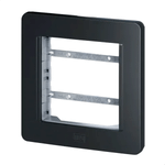 PLACA DE EMBUTIR MOVEIS 2 POSICOES MOVEIS & PEDRAS ESATTA GRAFITE WEG 16819369