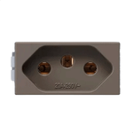 MODULO TOMADA DE ENERGIA 2P T 20 A/250 VCA ESATTA ARGILA WEG 16028607