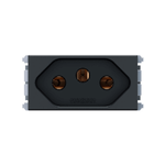 MODULO TOMADA DE ENERGIA 2P T 20 A/250 VCA ESATTA GRAFITE WEG 16037532