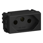 MODULO TOMADA DE ENERGIA 2P T 20 A/250 VCA ESATTA GRAFITE WEG 16037532