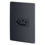 MODULO TOMADA DE ENERGIA 2P T 10 A/250 VCA ESATTA GRAFITE WEG 16037529