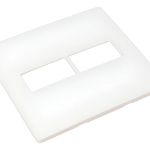 PLACA 4X4 2 POSICOES (1 1) ESATTA BRANCO WEG 14857781