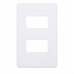 PLACA 4X2 2 POSICOES ESATTA BRANCO WEG 14857736