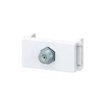 TOMADA DE COMUNICACAO ANTENA TV 75 OHMS ESATTA BRANCO WEG 16026217