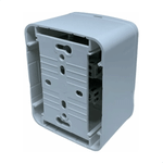 CAIXA SOBREPOR MONTADA COM 1 INTERRUPTOR SIMPLES 10A/250VCA COMPOSE BRANCO WEG 14953465
