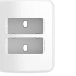 CAIXA E PLACA SOBREPOR 2 POSICOES SOBREPOR MODULAR COMPOSE BRANCO WEG 13671154