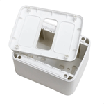 CAIXA E PLACA SOBREPOR 1 POSICAO SOBREPOR MODULAR COMPOSE BRANCO WEG 13671153