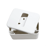 CAIXA E PLACA SOBREPOR 1 POSICAO SOBREPOR MODULAR COMPOSE BRANCO WEG 13671153