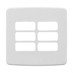 PLACA E SUPORTE 4X4 6 POSICOES COMPOSE BRANCO WEG 13295563