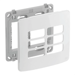 PLACA E SUPORTE 4X4 6 POSICOES COMPOSE BRANCO WEG 13295563