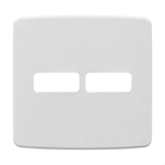 PLACA E SUPORTE 4X4 2 POSICOES (1 1) COMPOSE BRANCO WEG 13295560
