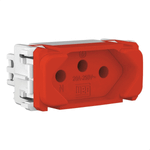 MODULO TOMADA 2P+T 20A/250 VCA VERMELHO COMPOSE WEG 13203152
